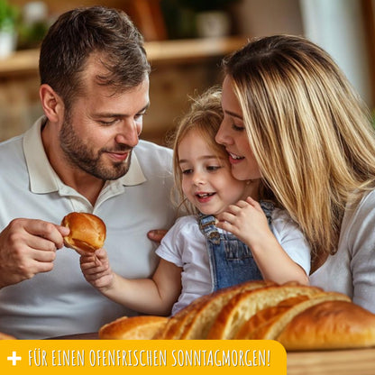 KAISERTAL Gusseisen Brotbacktopf 26 cm mit Deckel (4,7L) - mit/ohne Gärkorb