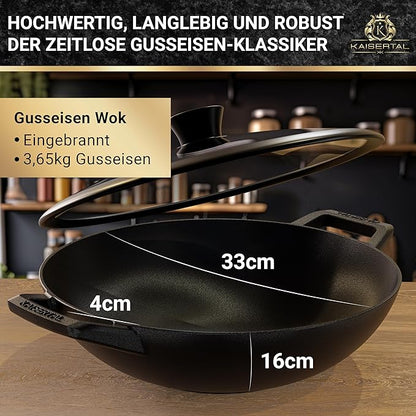Wok deksel - ProductsPro - 32 cm - Grijs - Pannendeksels kopen Wok deksel - ProductsPro - 32 cm - Grijs - Pannendeksels kopen